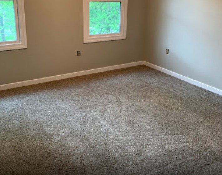 Carpet installation at L & M 